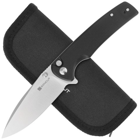 Nóż składany Sencut Sachse Black G10, Satin 9Cr18MoV (S21007-5) Nóż składany Sencut Sachse Black G10, Satin 9Cr18MoV (S21007-5)