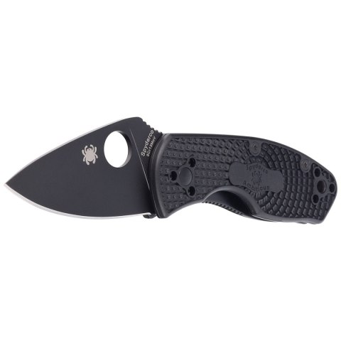 Nóż składany Spyderco Ambitious Black FRN, Black Blade 8Cr13MoV (C148PBBK) Nóż składany Spyderco Ambitious Black FRN, Black Blade 8Cr13MoV (C148PBBK)