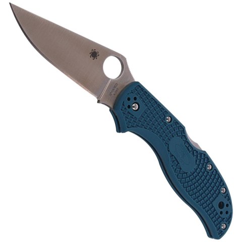 Nóż składany Spyderco Stretch 2 FRN Blue Straight Spine, K390 Plain (C90FP2K390) Nóż składany Spyderco Stretch 2 FRN Blue Straight Spine, K390 Plain (C90FP2K390)
