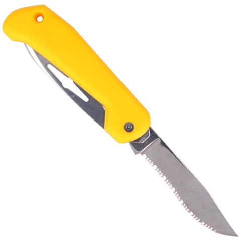 Nóż składany żeglarski MAC Marine B91/5 Yellow PP, Mirror W 1.4028 (MC B915.Y) Nóż składany żeglarski MAC Marine B91/5 Yellow PP, Mirror W 1.4028 (MC B915.Y)