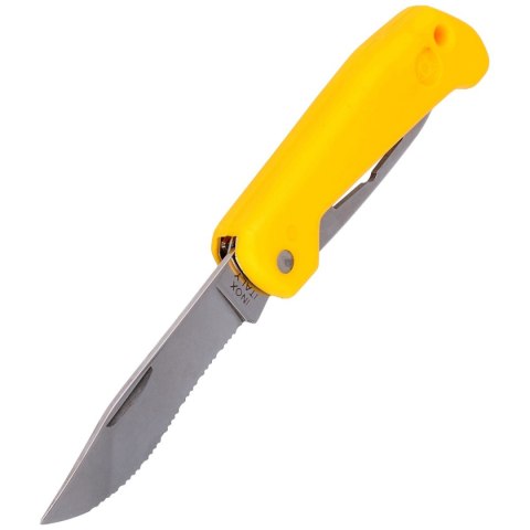 Nóż składany żeglarski MAC Marine B91/5 Yellow PP, Mirror W 1.4028 (MC B915.Y) Nóż składany żeglarski MAC Marine B91/5 Yellow PP, Mirror W 1.4028 (MC B915.Y)