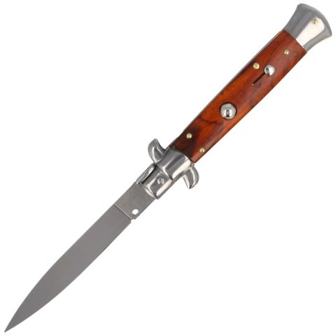 Nóż sprężynowy Frank Beltrame Stiletto Cocobolo Wood 23cm (FB 23/83) Nóż sprężynowy Frank Beltrame Stiletto Cocobolo Wood 23cm (FB 23/83)