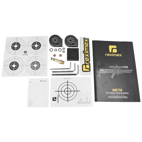 Wiatrówka PCP Reximex Meta 5.5 mm z regulatorem i tłumikiem Wiatrówka PCP Reximex Meta 5.5 mm z regulatorem i tłumikiem
