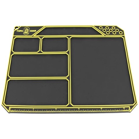 Mata serwisowa do montowania noży Turq Gear Black/Yellow Mata serwisowa do montowania noży Turq Gear Black/Yellow