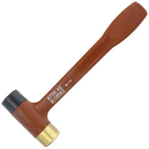 Młotek rusznikarski mosiężno-plastikowy Narex 631g (875642) Młotek rusznikarski mosiężno-plastikowy Narex 631g (875642)