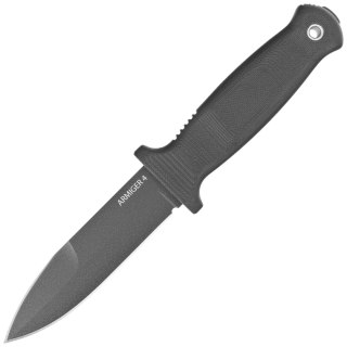 Nóż Demko Armiger 4 Spear Point Black TPR, Black Powder Coated 80CrV2 by Andrew Demko (ARM4-80CrV2-BLK-SPR)