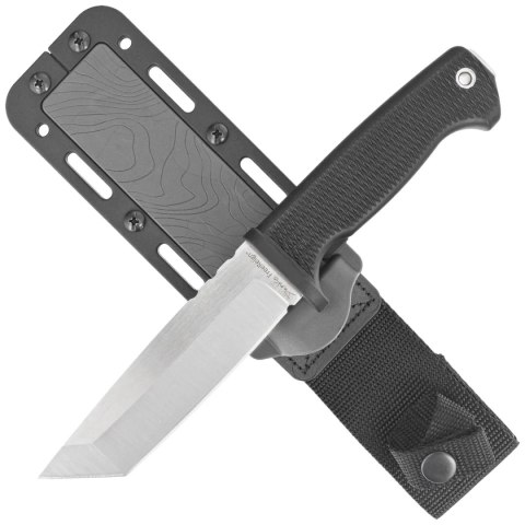 Nóż Demko FreeReign Tanto Black Rubberized, Satin AUS10A by Andrew Demko (FR-10A-TBL) Nóż Demko FreeReign Tanto Black Rubberized, Satin AUS10A by Andrew Demko (FR-10A-TBL)