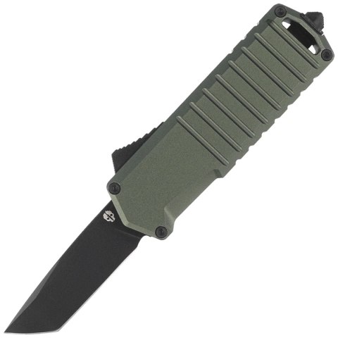 Nóż automatyczny OTF Tekto A2 Badger Mini T/E OD Green Aluminium, Black D2 Nóż automatyczny OTF Tekto A2 Badger Mini T/E OD Green Aluminium, Black D2
