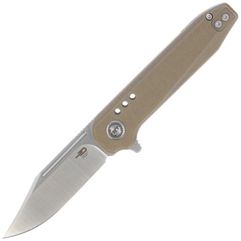 Nóż składany Bestech Syntax CP Beige G10, Stonewashed/Satin CPM 154CM by Todd Knife and Tool (BG41B) Nóż składany Bestech Syntax CP Beige G10, Stonewashed/Satin CPM 154CM by Todd Knife and Tool (BG41B)
