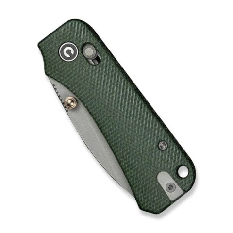 Nóż składany Civivi Baby Banter 2 Green Canvas Micarta, Gray Stonewashed Nitro-V by Ben Petersen (C23074-3) Nóż składany Civivi Baby Banter 2 Green Canvas Micarta, Gray Stonewashed Nitro-V by Ben Petersen (C23074-3)
