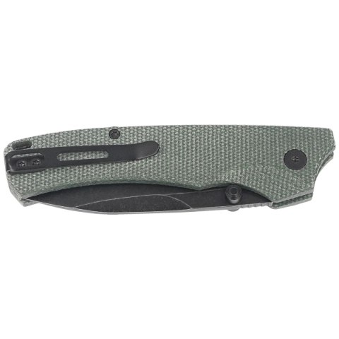Nóż składany Remette WD107MGB Military Green Micarta, Black Titanium 14C28N Nóż składany Remette WD107MGB Military Green Micarta, Black Titanium 14C28N