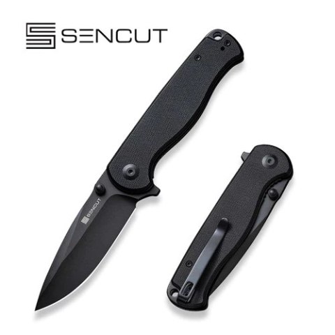 Nóż składany Sencut Errant Black G10, Black 9Cr18MoV (S23054B-1) Nóż składany Sencut Errant Black G10, Black 9Cr18MoV (S23054B-1)