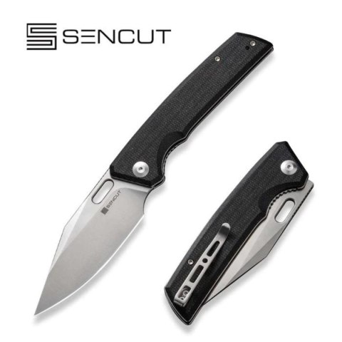 Nóż składany Sencut GlideStrike Black Canvas Micarta, Satin 9Cr18MoV (S23018-4) Nóż składany Sencut GlideStrike Black Canvas Micarta, Satin 9Cr18MoV (S23018-4)