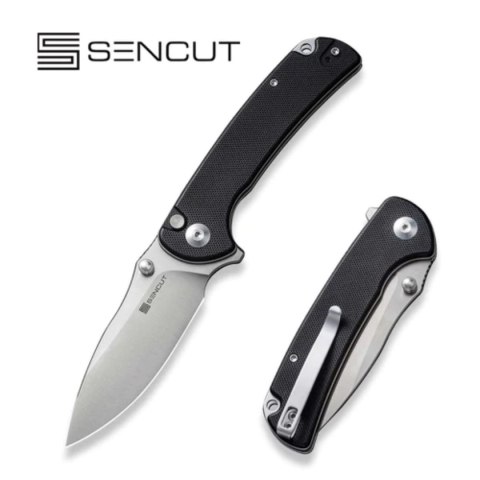 Nóż składany Sencut Pulsewave Black G10, Satin 9Cr18MoV (S23032-1) Nóż składany Sencut Pulsewave Black G10, Satin 9Cr18MoV (S23032-1)