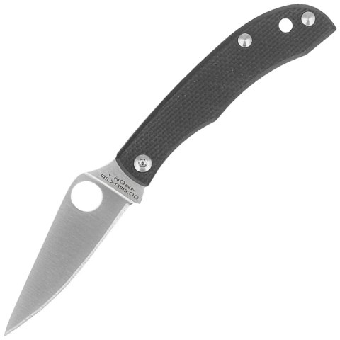 Nóż składany Spyderco Honeybee Black G10, Satin 12C27 (C137GBKP) Nóż składany Spyderco Honeybee Black G10, Satin 12C27 (C137GBKP)