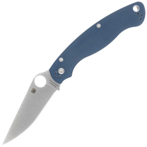 Nóż składany Spyderco Military 2 Cobalt Blue G10, Satin CPM SPY27 by Sal, Eric Glesser (C36GPCBL2) Nóż składany Spyderco Military 2 Cobalt Blue G10, Satin CPM SPY27 by Sal, Eric Glesser (C36GPCBL2)