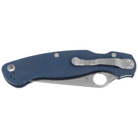 Nóż składany Spyderco Military 2 Cobalt Blue G10, Satin CPM SPY27 by Sal, Eric Glesser (C36GPCBL2) Nóż składany Spyderco Military 2 Cobalt Blue G10, Satin CPM SPY27 by Sal, Eric Glesser (C36GPCBL2)