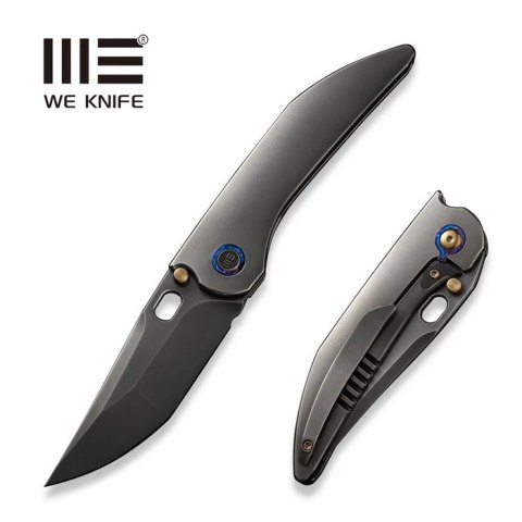 Nóż składany We Knife Attor Gray Titanium, Polished Gray CPM 20CV by Dalibor Bergam (WE23037B-1) Nóż składany We Knife Attor Gray Titanium, Polished Gray CPM 20CV by Dalibor Bergam (WE23037B-1)