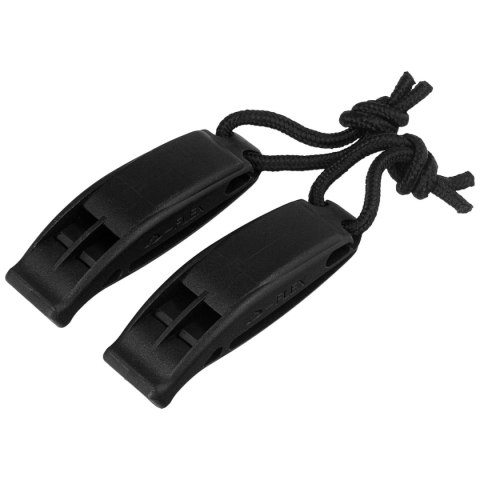 Gwizdek alarmowy Mil-Tec Signaling Whistle Tactical MOLLE Black 2 szt. (16328602) Gwizdek alarmowy Mil-Tec Signaling Whistle Tactical MOLLE Black 2 szt. (16328602)