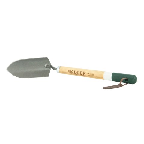 Łopatka ogrodnicza Adler Holly Green / White Hickory Wood, C45 (380.0E03KA025) Łopatka ogrodnicza Adler Holly Green / White Hickory Wood, C45 (380.0E03KA025)
