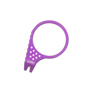 MultiTool Kubey Finger Ring Pry Bar Purple Titanium by Kot Knives (KU410E)