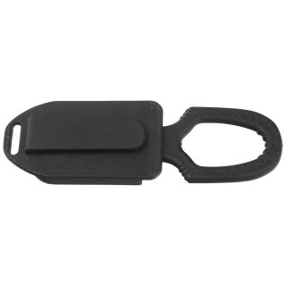 Nóż ratowniczy MAC Coltellerie Twin Rescuer Black FRN, Satin W 1.4034 (MC TS09.N)