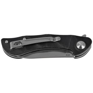 Nóż składany BlackFox Dripper Black Micarta, Stonewashed VG-10 (BF-771 MB)