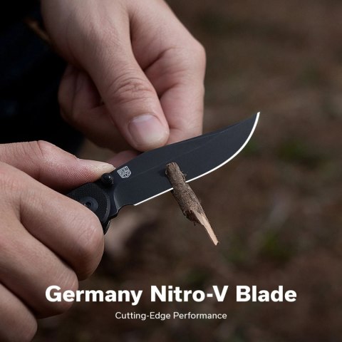 Nóż składany Civivi Clingman Black G10, Black Stonewashed Nitro-V by Taylor Martin Best Damn EDC (C23065-1) Nóż składany Civivi Clingman Black G10, Black Stonewashed Nitro-V by Taylor Martin Best Damn EDC (C23065-1)