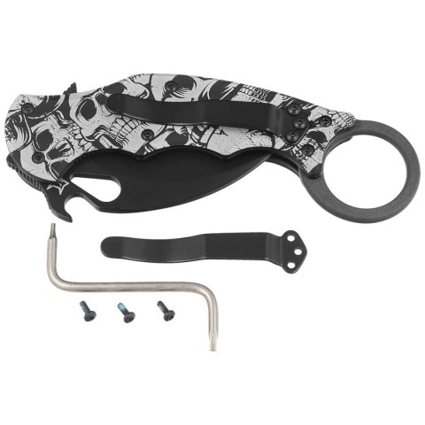 Nóż składany Fox The End Karambit Black Aluminium, Black N690Co (FX-599 ALB-3) Nóż składany Fox The End Karambit Black Aluminium, Black N690Co (FX-599 ALB-3)