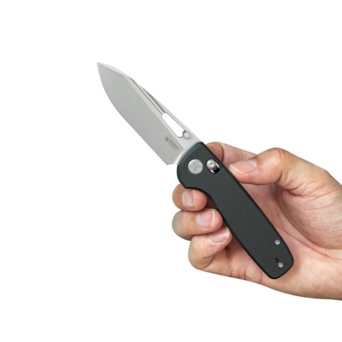 Nóż składany Kubey Bluff Black G10, Sandblasted 14C28N by Garet Caronna (KU248F) Nóż składany Kubey Bluff Black G10, Sandblasted 14C28N by Garet Caronna (KU248F)