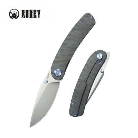 Nóż składany Kubey Momentum Flame Titanium, Beadblasted M390 by Sherif Manganas (KB386C) Nóż składany Kubey Momentum Flame Titanium, Beadblasted M390 by Sherif Manganas (KB386C)
