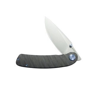 Nóż składany Kubey Momentum Flame Titanium, Beadblasted M390 by Sherif Manganas (KB386C)