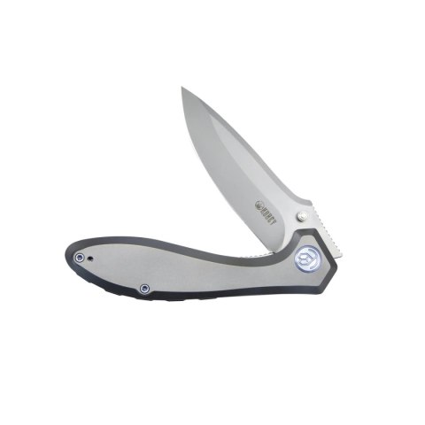 Nóż składany Kubey Ruckus Gray Titanium, Beadblasted CPM 20CV by Sherif Manganas (KB314Q) Nóż składany Kubey Ruckus Gray Titanium, Beadblasted CPM 20CV by Sherif Manganas (KB314Q)