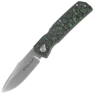 Nóż składany Maserin 502 Power Jungle Wear FatCarbon, Satin MagnaCut by Sergio Consoli (502/VM)