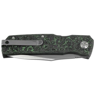 Nóż składany Maserin 502 Power Jungle Wear FatCarbon, Satin MagnaCut by Sergio Consoli (502/VM)