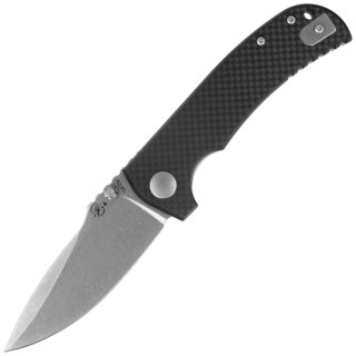 Nóż składany Spartan Blades Astor Black G10/Carbon Fiber, Tumbled CTS-XHP by Les George (SFBL8CF)