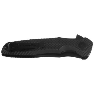 Nóż składany Spartan Blades Poros Black G10/Carbon Fiber, Black TiNi 154CM by Curtis Iovito (SFBL11CF)