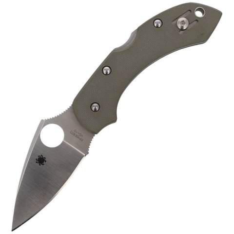 Nóż składany Spyderco Dragonfly Folige Green G-10, Satin Plain V-10 (C28GPFG) Nóż składany Spyderco Dragonfly Folige Green G-10, Satin Plain V-10 (C28GPFG)