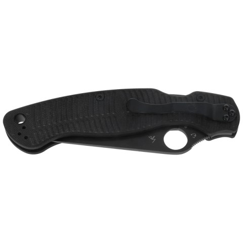 Nóż składany Spyderco Military 2 Salt Black G10, Black DLC MagnaCut by Sal, Eric Glesser (C36GMCBKP2) Nóż składany Spyderco Military 2 Salt Black G10, Black DLC MagnaCut by Sal, Eric Glesser (C36GMCBKP2)