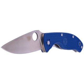 Nóż składany Spyderco Tenacious Lightweight Blue FRN, Satin CPM S35VN by Eric Glesser (C122PBL)