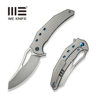 Nóż składany WE Knife Epaulette Titanium, Polished Bead Blasted M390 by Gavko Knives (WE24024-3)
