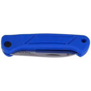 Nóż składany monterski dla elektryka MAC Coltellerie B05E Blue FRN, Satin W 1.4028 (MC B05E.B)