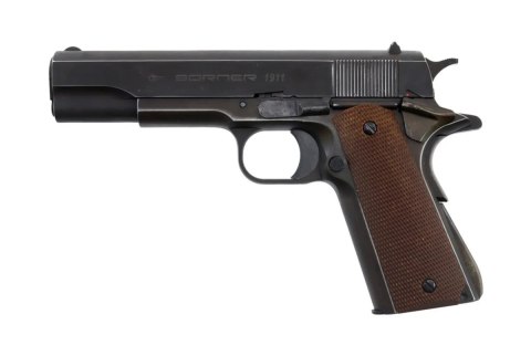 Pistolet wiatrówka Borner 1911 Blow Back 4.5 mm (8.3333) Pistolet wiatrówka Borner 1911 Blow Back 4.5 mm (8.3333)