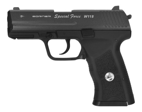 Pistolet wiatrówka Borner W118 Blow Back 4.5 mm (8.1111) Pistolet wiatrówka Borner W118 Blow Back 4.5 mm (8.1111)