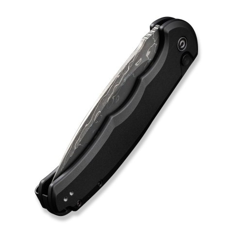 Nóż CIVIVI Button Lock Praxis Alu Black Damast Nóż CIVIVI Button Lock Praxis Alu Black Damast