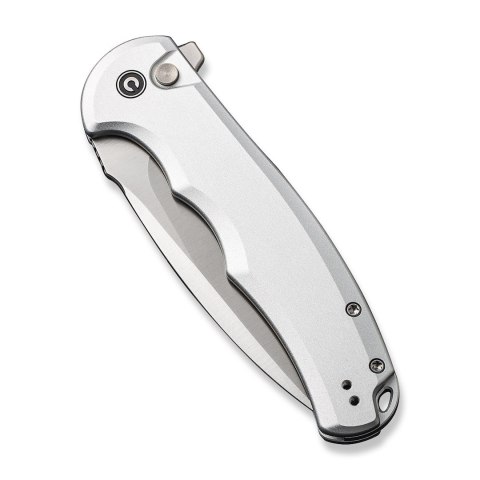 Nóż CIVIVI Button Lock Praxis Aluminum Silver Nóż CIVIVI Button Lock Praxis Aluminum Silver