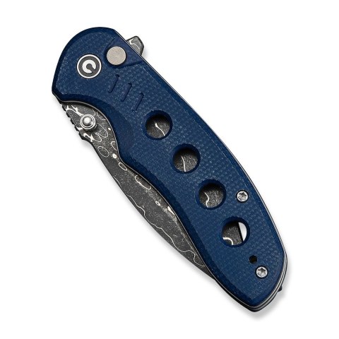 Nóż CIVIVI Triptych Damast Blue Micarta Nóż CIVIVI Triptych Damast Blue Micarta