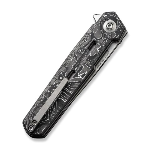 Nóż WE Knife Navo CPM-20CV Aluminum Foil CF Nóż WE Knife Navo CPM-20CV Aluminum Foil CF