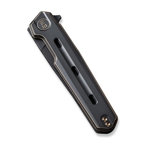 Nóż WE Knife Navo CPM-20CV Bronze & Black Titanium Nóż WE Knife Navo CPM-20CV Bronze & Black Titanium