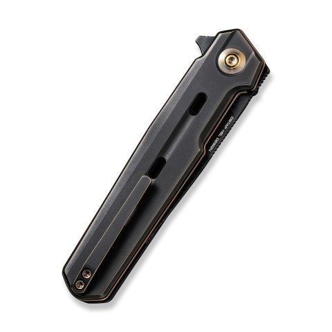 Nóż WE Knife Navo CPM-20CV Bronze & Black Titanium Nóż WE Knife Navo CPM-20CV Bronze & Black Titanium